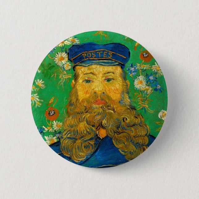 Badge Rond 5 Cm Joseph Roulin - Van Gogh - c1889 (Devant)