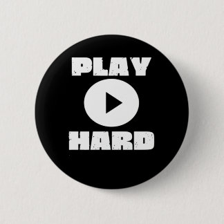 Badge Rond 5 Cm Jouer le tri-mixage dur