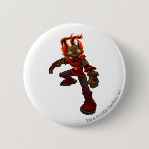 Badge Rond 5 Cm Joueur d'Acara Moltara