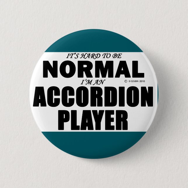 Badge Rond 5 Cm Joueur d'accréditation normal (Devant)
