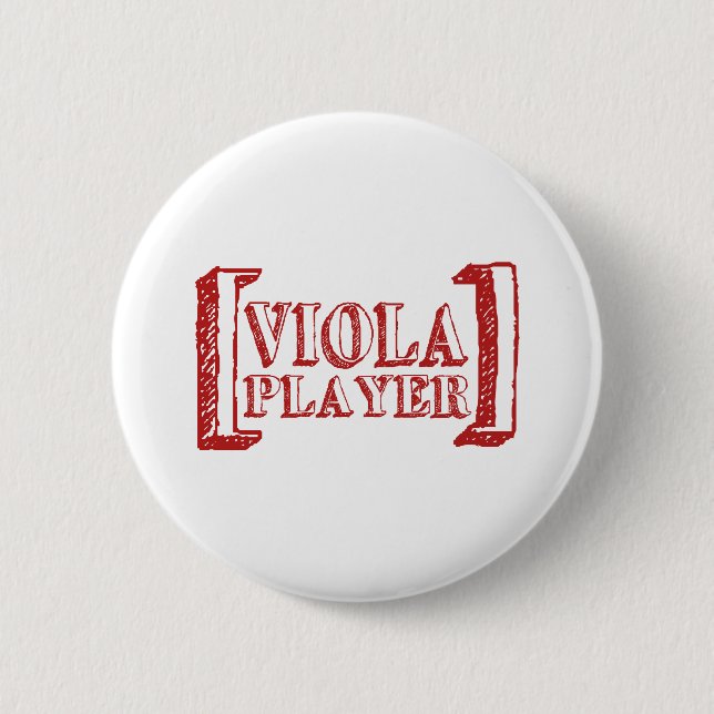 Badge Rond 5 Cm Joueur d'alto (Devant)