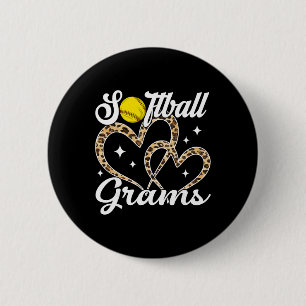 Badge Rond 5 Cm Joueur de grammes doux drôles de léopard Softll
