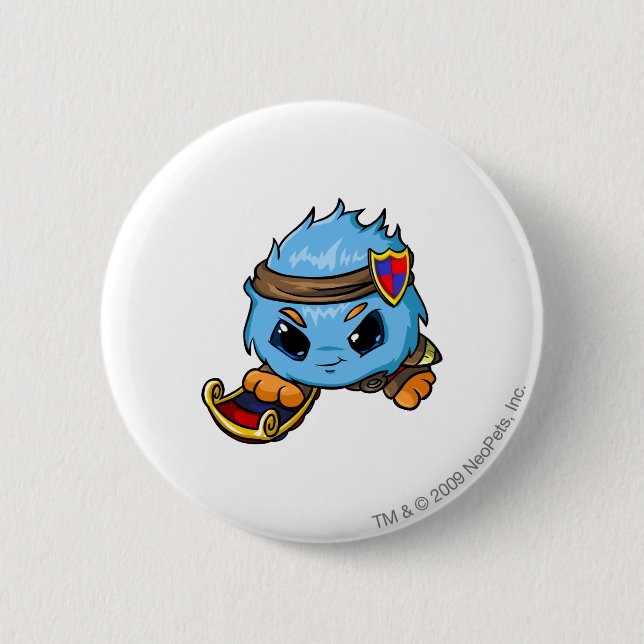 Badge Rond 5 Cm Joueur de JubJub Meridell (Devant)