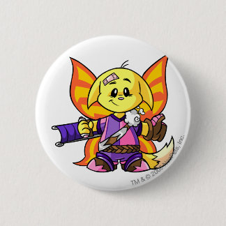 Badge Rond 5 Cm Joueur de Kacheek Faerieland
