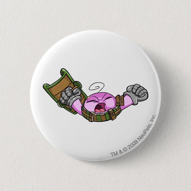 Badge Rond 5 Cm Joueur de lac Kiko Kiko (Devant)