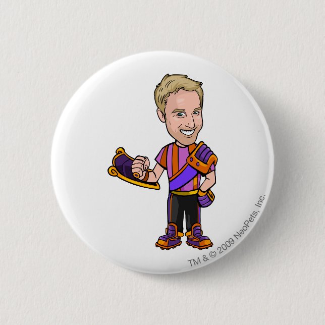 Badge Rond 5 Cm Joueur de personnel d'Undutchable Kreludor (Devant)