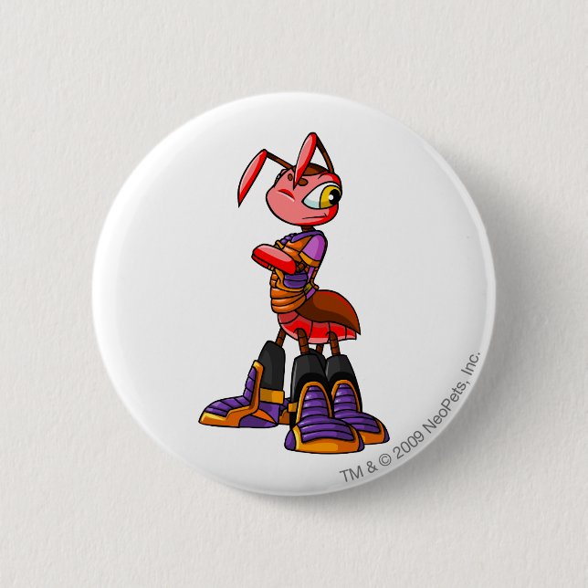 Badge Rond 5 Cm Joueur de Ruki Kreludor (Devant)