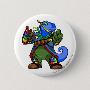 Badge Rond 5 Cm Joueur d'île de Grarrl Roo