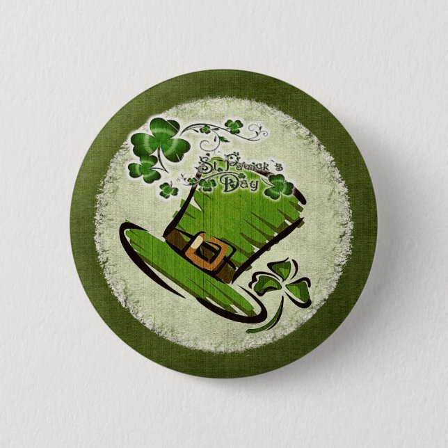 Badge Rond 5 Cm Jour Bonnie St. Patricks FLARE (Devant)