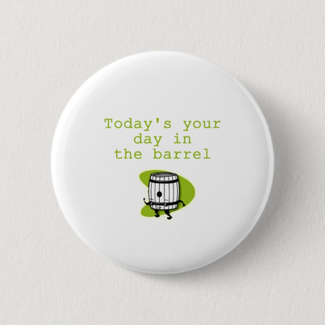 Badge Rond 5 Cm Jour dans le bouton de baril (Devant)