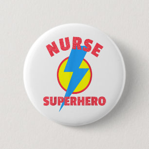 Badge Rond 5 Cm Jour d'appréciation de l'infirmière de l'école Tie