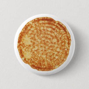 Badge Rond 5 Cm Jour de crêpe heureux !