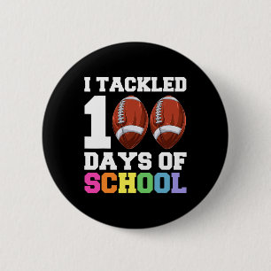 Badge Rond 5 Cm Jour De Football Scolaire
