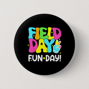 Badge Rond 5 Cm Jour De Fun Jour Enfants Jour Dernier Jour De L'Éc