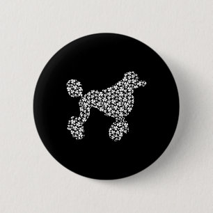 Badge Rond 5 Cm Jour de la Saint Patrick Shamrock mignon de chien