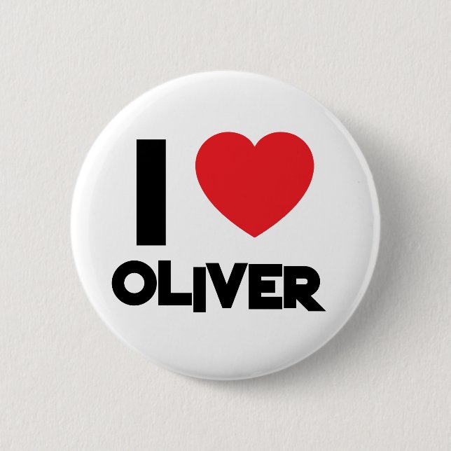 Badge Rond 5 Cm Jour de la Saint Valentin (Devant)