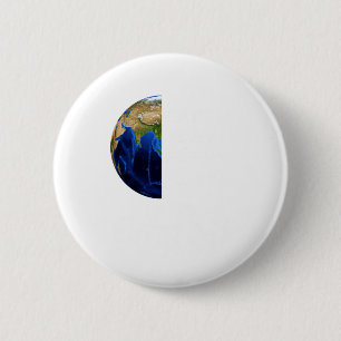 Badge Rond 5 Cm Jour de la Terre Chaque jour, allez au vert, sauve