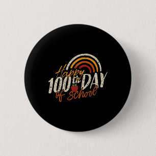 Badge Rond 5 Cm Jour De L'École 2025 Enseignant 100 Jours De L'Éco