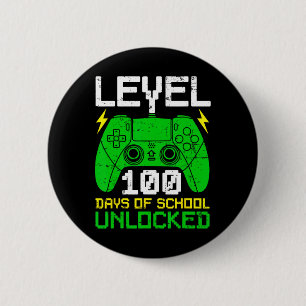 Badge Rond 5 Cm Jour De L'École Garçons Filles Enfants 100 Jours D