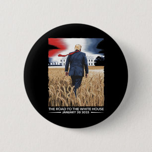Badge Rond 5 Cm Jour de l'investiture du président Donald Trump 20