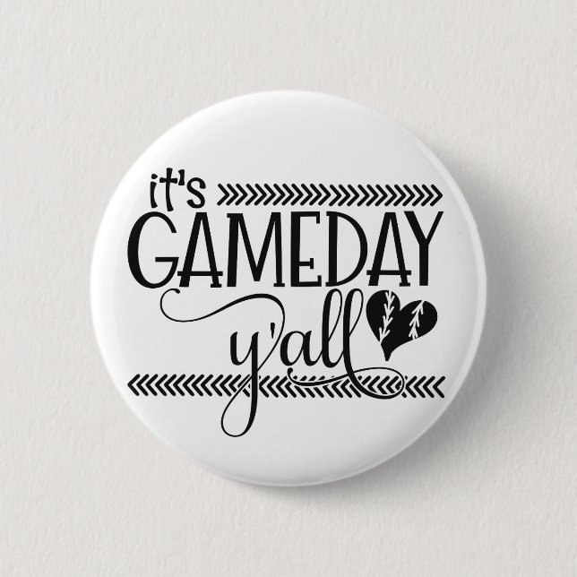 Badge Rond 5 Cm Jour de match  (Devant)