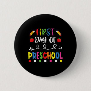Badge Rond 5 Cm Jour de maternelle rentrée scolaire enseignant élè