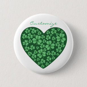 Badge Rond 5 Cm Jour de Saint Patrick