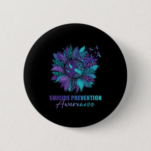 Badge Rond 5 Cm Jour de sensibilisation à la prévention du suicide