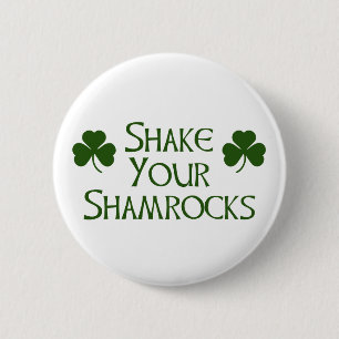 Badge Rond 5 Cm Jour de St Patricks
