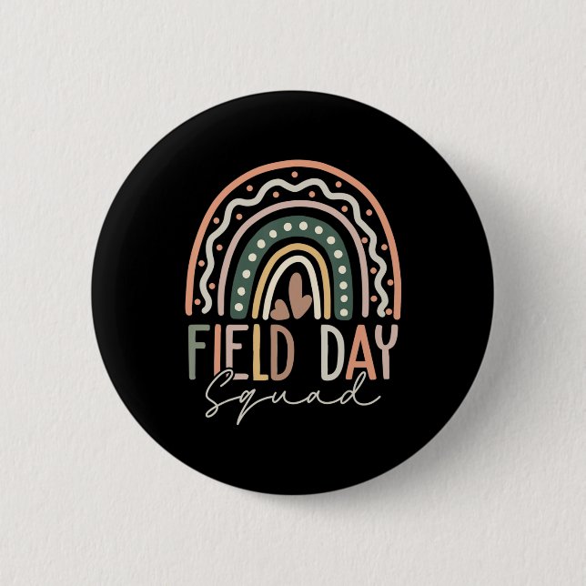 Badge Rond 5 Cm Jour De Terrain Escadron Enseignant Étudiant Cool  (Devant)