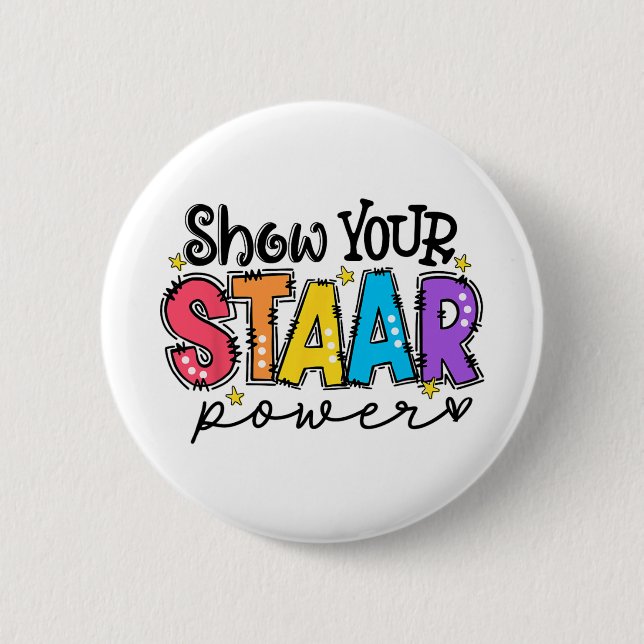 Badge Rond 5 Cm Jour de test de l'examen de votre professeur de pu (Devant)