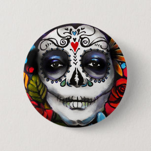 Badge Rond 5 Cm Jour des morts