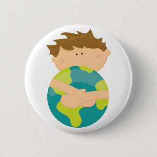Badge Rond 5 Cm Jour des terres
