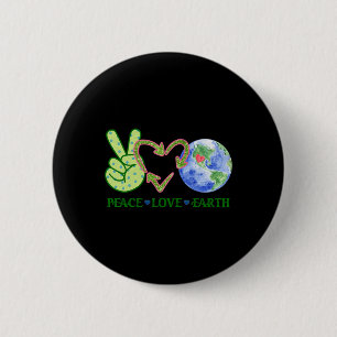 Badge Rond 5 Cm Jour des terres Chemise Enseignant Environnement J