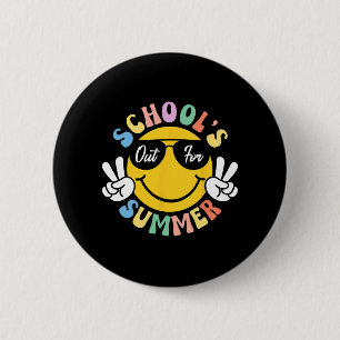 Badge Rond 5 Cm Jour D'Études Les Écoles Super Sorties Pour Su
