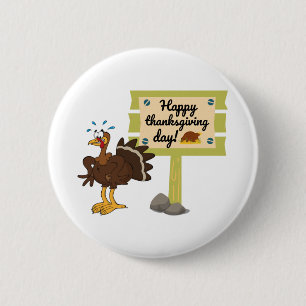 Badge Rond 5 Cm Jour du bon thanksgiving amusant