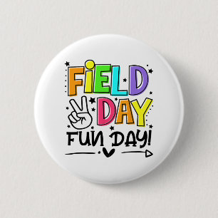Badge Rond 5 Cm Jour Fun Jour Dernier Jour De L'École Enseignant E