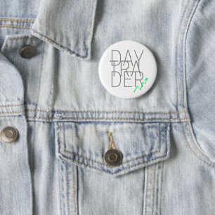 Badge Rond 5 Cm Jour Trader et Cryptodevises Stock Exchange