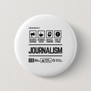 Badge Rond 5 Cm journalisme