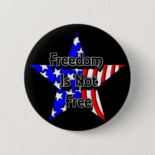 Badge Rond 5 Cm Journée commémorative La liberté d'hommage n'es