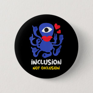 Badge Rond 5 Cm Journée de sensibilisation aux handicaps pour les