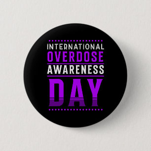 Badge Rond 5 Cm Journée internationale de sensibilisation à la sur