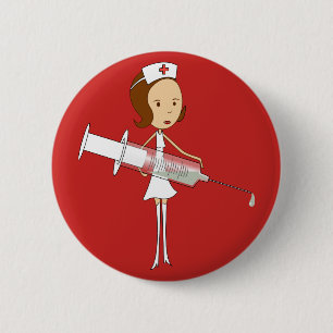 Badge Rond 5 Cm Journée internationale des infirmières