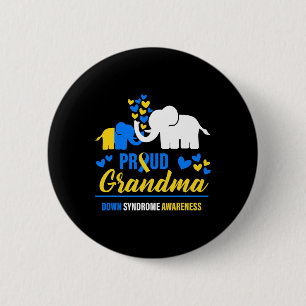 Badge Rond 5 Cm Journée Mondiale Contre Le Syndrome Pour Lutter Co