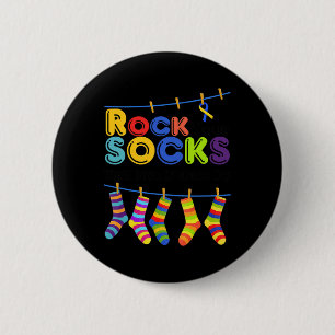 Badge Rond 5 Cm Journée Mondiale Contre Le Syndrome Pour Lutter Co