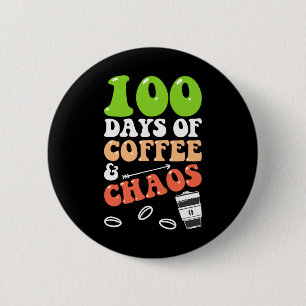 Badge Rond 5 Cm Journées Du Café Et Du Chaos Enseignant Du 100E Jo