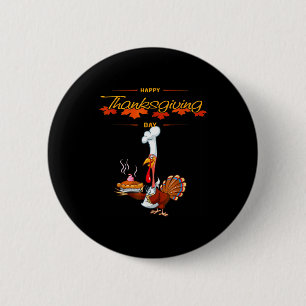 Badge Rond 5 Cm Joyeuse fête de Thanksgiving