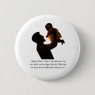 Badge Rond 5 Cm Joyeuse fête des Pères