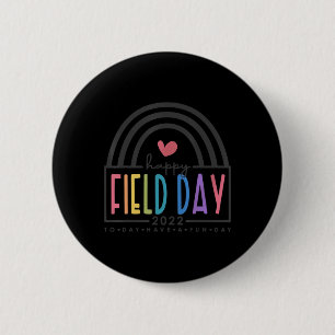 Badge Rond 5 Cm Joyeuse journée de terrain 2022 arc-en-ciel amusan