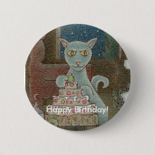 Badge Rond 5 Cm Joyeux anniversaire !